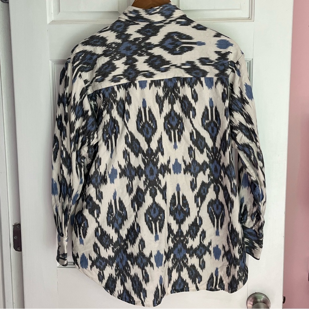 Ulla Johnson Cassia Button Down - Celeste - Picture 4 of 9
